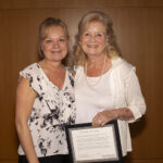 Former BOV Rector Dori Eglevsky with her daughter, Cristy Eglevsky Reeder '93. Photo by Karen Pearlman.