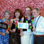 1979 alumni enjoy themselves at the all-class party. Photo by Karen Pearlman.