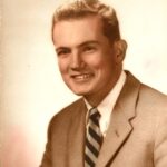 Dr. Mahoney in 1958, after earning his bachelor's degree from Boston College. Photo courtesy of the Mahoney family.