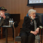 The Morrises were visibly moved throughout the dedication ceremony. Photo by Karen Pearlman Photography.