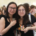 The Senior Toast, a longstanding tradition that was revived two years ago, welcomes graduating seniors into the Mary Washington alumni family. Photo by Karen Pearlman.