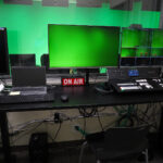 The bulky technology that was part of the older broadcast panel 'was hurting the process,' Steve said. 'Now, everything is streamlined.' Photo by Suzanne Carr Rossi.