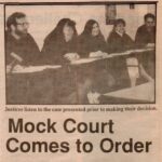 Duke Stableford, who had Distinguished Professor Emeritus of History Bill Crawley as a professor, went on to teach history and government at Chancellor High School, where he often taught students using mock trials.