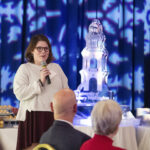 At the 2022 Celebration of Giving, graduate student Lily Silva shared how her Ukrop scholarship gave her the chance to pursue a master's degree in education while teaching in Richmond City Public Schools. Photo by Tom Rothenberg.