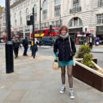 Hayley visited Piccadilly Circus during her faculty-trip to London with Professor Emerita of Art History Marjorie Och. Photo courtesy of Hayley Madden.