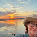 Sally in Africa on the UMW Alumni on the Road trip in June. Photo courtesy of Sally Brannan Hurt.